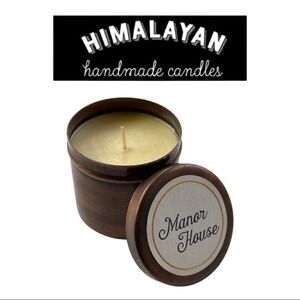 Himalayan Handmade Candles • Dharamsala Traveler Candle • Manor House • NIB